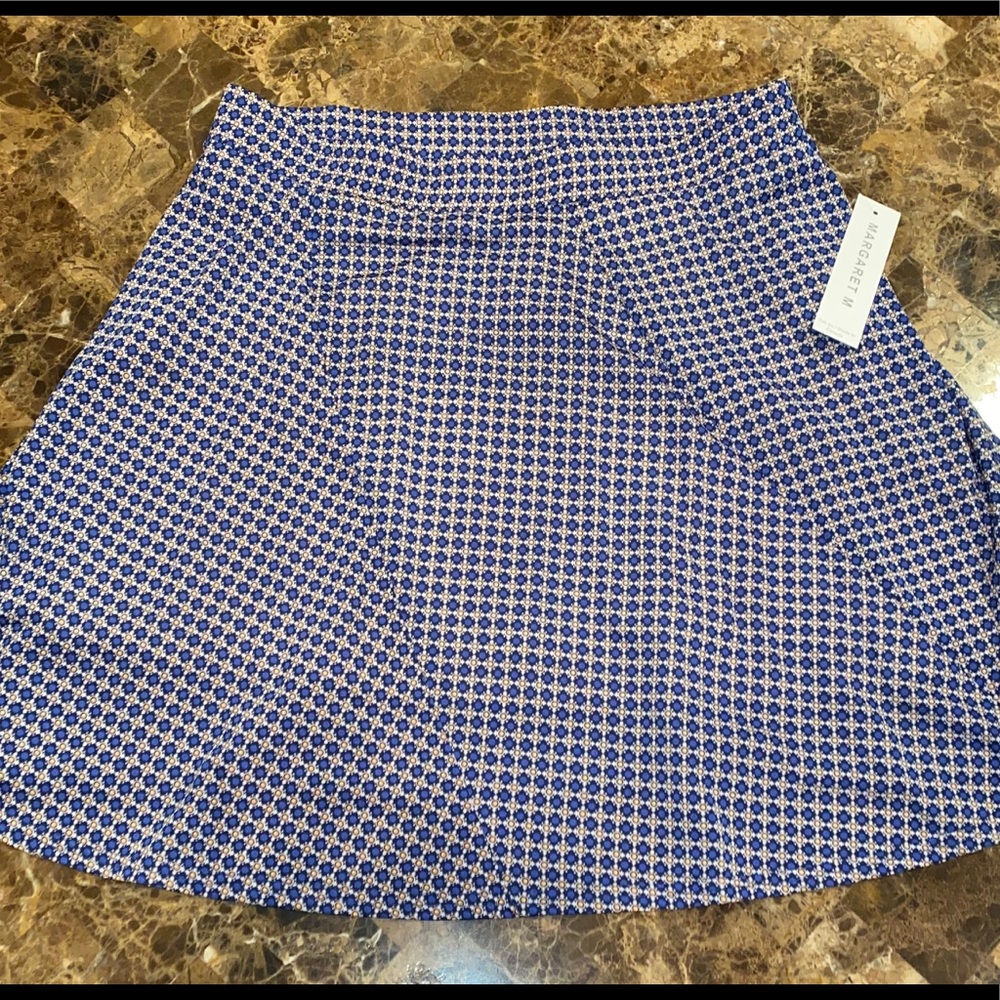 NWT Cute blue skirt, size women’s large